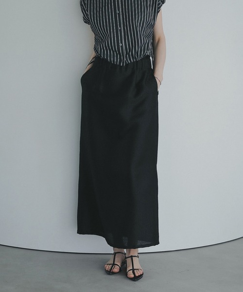 セール】METALLIC NARROW SKIRT（スカート）｜MANOF（マノフ）の