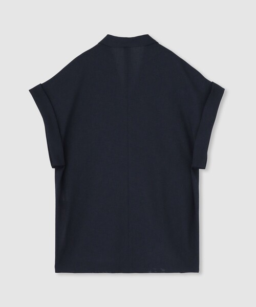 allurevilleアルアバイル⭐️ リネンスラブジャケット　ブラック　送料込 セール】リネンツイルストレッチスリットスリーブジャケット
