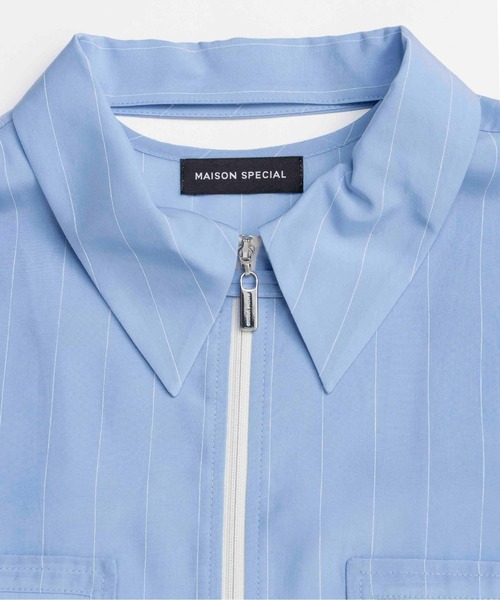 ensou. 2015SS メッシーシャツ　Sサイズ TOMAS MAISON LONG SLEEVE ZIP SHIRT | is-ness(イズネス