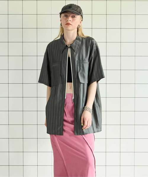 UNISEX》High Tension Prime-Over Short Sleeve Open Collar