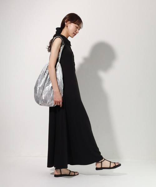 NOGLE(ノグル)の「【NOGLE/ノグル】Tストラップミュールサンダル(サンダル・レディース・ブラック/ホワイト/シルバー・22.5cm/24.5cm/23.5cm)」の14枚目の写真