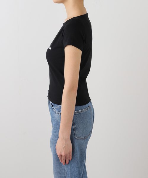 Rest&Recreation（レストアンドレクリエーション）の「【Rest&Recreation/レストアンドレクリエーション】 LIP NECK Tシャツ（Tシャツ/カットソー・レディース・ブラック/ホワイト・FREE）」の12枚目の写真