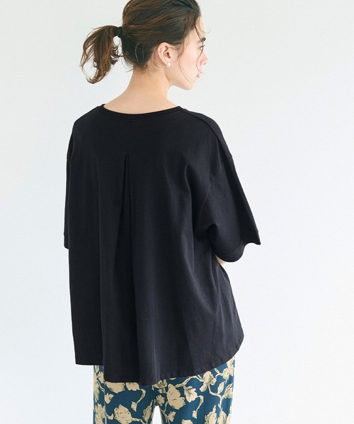 cohinaバックタックフレアカットソー バックタックフレアTシャツ（Tシャツ/カットソー）｜coca（coca