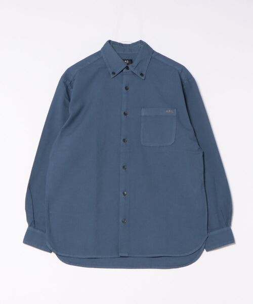 A.P.C. Mateo エンブロイダリーシャツ アーペーセー ルーズフィット Mateo シャツ｜HOMME NEW｜A.P.C. | アーペーセー日本公式
