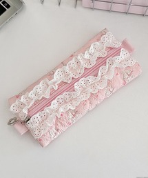 TONE SELECT GOODS（トーンセレクトグッズ）の「Liaa/花柄 アニマル柄 レースペンケース A18651（ペン類）」