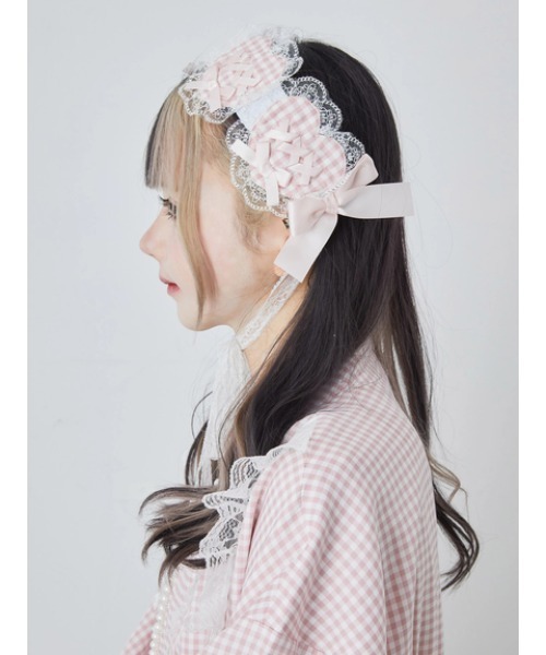 Ank Rouge（アンクルージュ）の「ハートヘッドドレス（その他ヘアアクセサリー・レディース・ピンク/ブルー/ブラック・FREE）」の13枚目の写真