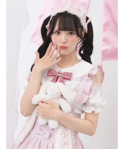 Ank Rouge（アンクルージュ）の「ハートヘッドドレス（その他ヘアアクセサリー・レディース・ピンク/ブルー/ブラック・FREE）」の17枚目の写真