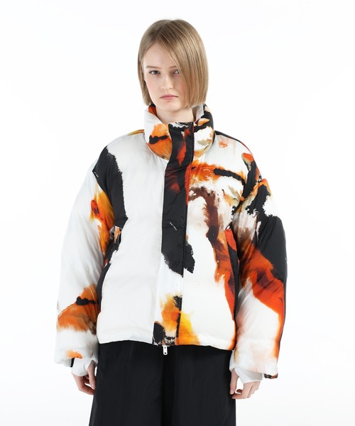 Y-3 AOP PUFFER JACKET