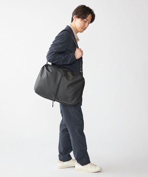 SHIPS(シップス)の「【WEB限定】SHIPS: 3WAY 合成皮革 バックパック(バックパック/リュック・メンズ・チャコールグレー/ブラック/ネイビー・ONE SIZE)」の7枚目の写真