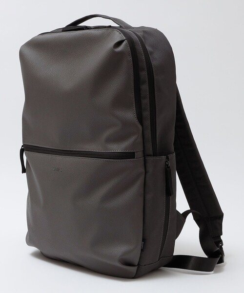 SHIPS(シップス)の「【WEB限定】SHIPS: 3WAY 合成皮革 バックパック(バックパック/リュック・メンズ・チャコールグレー/ブラック/ネイビー・ONE SIZE)」の11枚目の写真