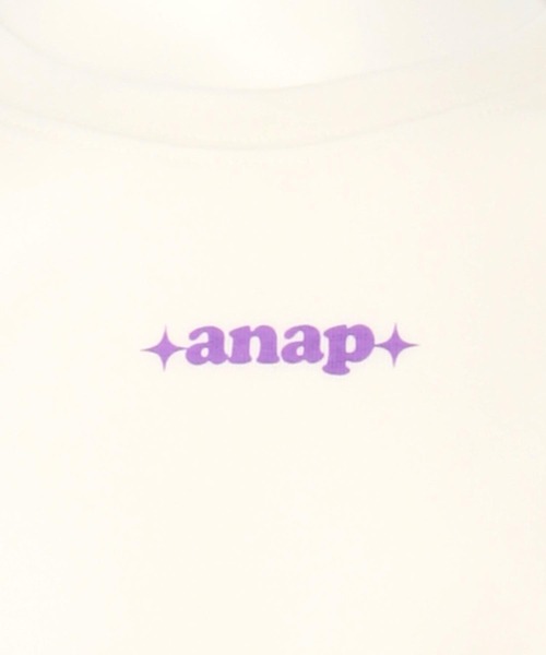 ANAP kids(アナップキッズ)の「チェック柄ビスチェ×メローTシャツ SET 【セットアップ着用可】(Tシャツ/カットソー・キッズ・ラベンダー/ライトピンク・110cm/120cm/130cm)」の14枚目の写真