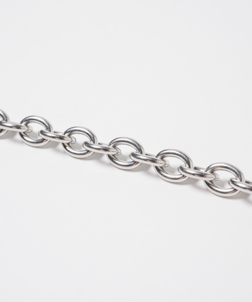 AFF AIVER(エイエフエフアイバー)の「AFF AIVER サージカルダブルリングチェーンネックレス(ネックレス・メンズ・シルバー・FREE)」の12枚目の写真