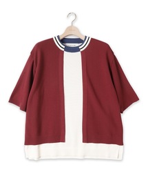 CULLNI ニット・セーター レディース クルニ 中古　古着 楽天市場】CULLNI クルニ 21AW ブロックニットセーター 21-AW