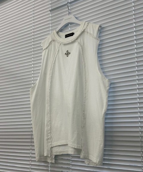 SURGERY】dekki clover logo sleeveless / 【サージェリー