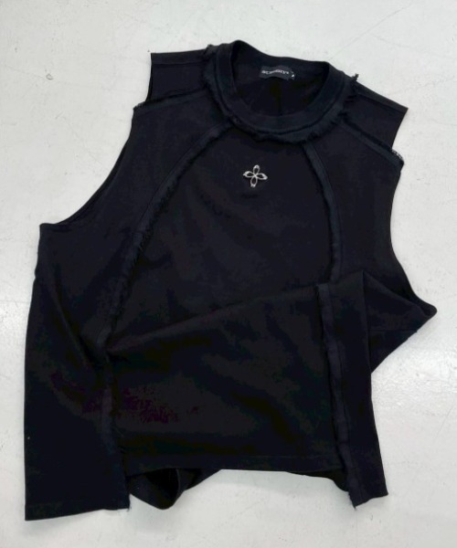 surgery 25SS クローバーロゴ ノースリーブ SURGERY】dekki clover logo sleeveless / 【サージェリー