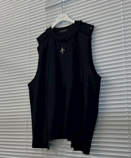 SURGERY】dekki clover logo sleeveless / 【サージェリー