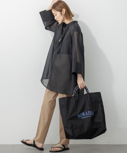 23区(ニジュウサンク)の「【撥水加工/洗える】ドライ2WAYストレッチ テーパード パンツ(その他パンツ・レディース・ベージュ系/ブラック系/グレー系・36/38/40)」の16枚目の写真