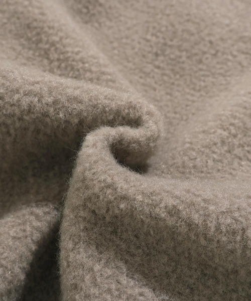 KRIFF MAYER Lady's Collection（クリフメイヤーレディースコレクション）の「【軽い･暖かい】パイルフリースノーカラージャケット（その他アウター・レディース・ネイビー/ブラウン/グレイッシュベージュ/ブルー・MEDIUM/LARGE）」の17枚目の写真