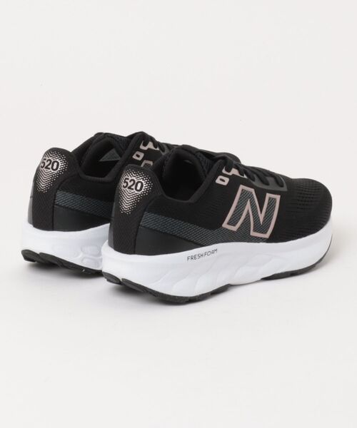 NEW BALANCE(ニューバランス)の「《New Balance》W520(スニーカー・レディース・ブラック×ホワイト・23.0cm/25.0cm/24.5cm/24.0cm/23.5cm/22.5cm)」の2枚目の写真