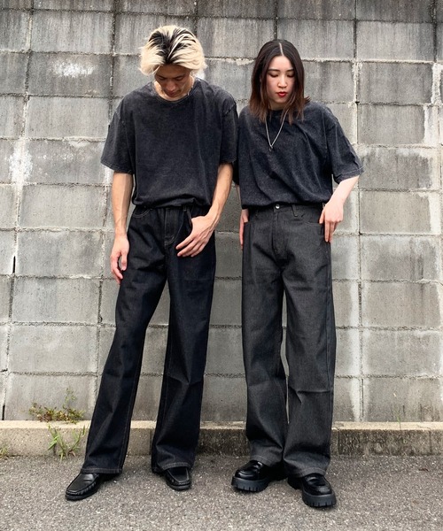 Evo+Revo(エボレボ)の「”シンプルでフレッシュに” 無地ヴィンテージ加工Tシャツ(Tシャツ/カットソー・メンズ・ブラウン/グレー/カーキ/ブラック・M/L/XL)」の9枚目の写真