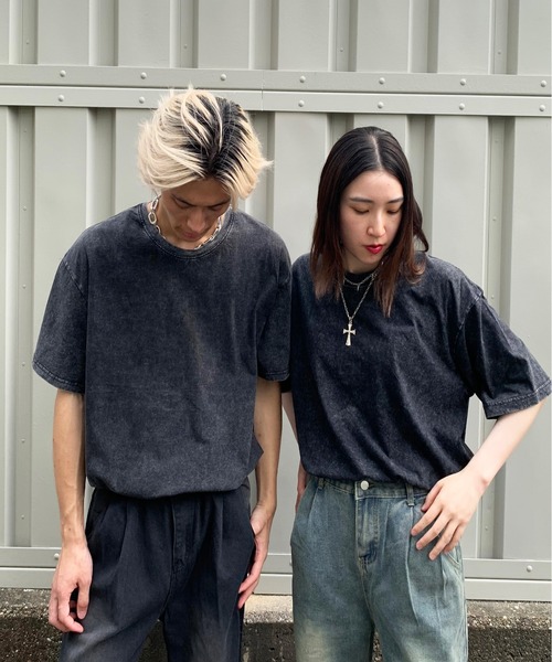 Evo+Revo(エボレボ)の「”シンプルでフレッシュに” 無地ヴィンテージ加工Tシャツ(Tシャツ/カットソー・メンズ・ブラウン/グレー/カーキ/ブラック・M/L/XL)」の20枚目の写真
