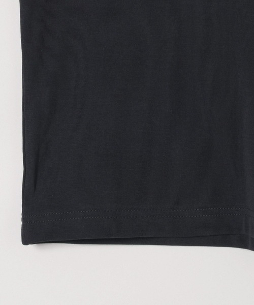 JEANASIS(ジーナシス)の「シンプルフライスチビTEE SS/580592(Tシャツ/カットソー・レディース・ホワイト/ブラック/ホワイト系その他・FREE)」の7枚目の写真