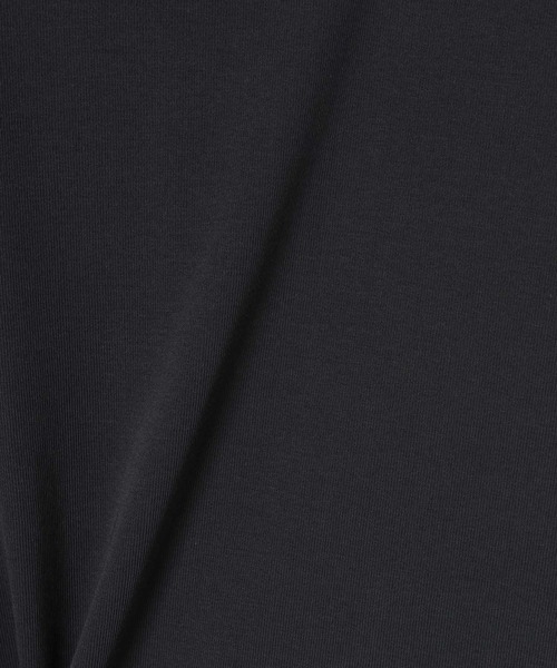 JEANASIS(ジーナシス)の「シンプルフライスチビTEE SS/580592(Tシャツ/カットソー・レディース・ホワイト/ブラック/ホワイト系その他・FREE)」の9枚目の写真