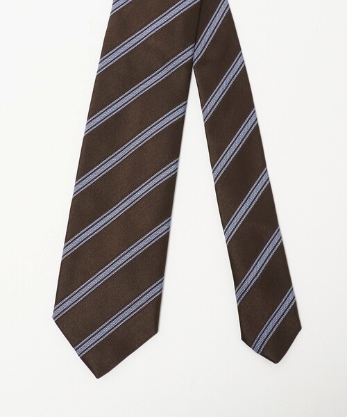 【美品】FRANCO BASSI × BEAMS F レジメンタル ネクタイ FRANCO BASSI＞レジメンタル ネクタイ（ネクタイ）｜FRANCO BASSI