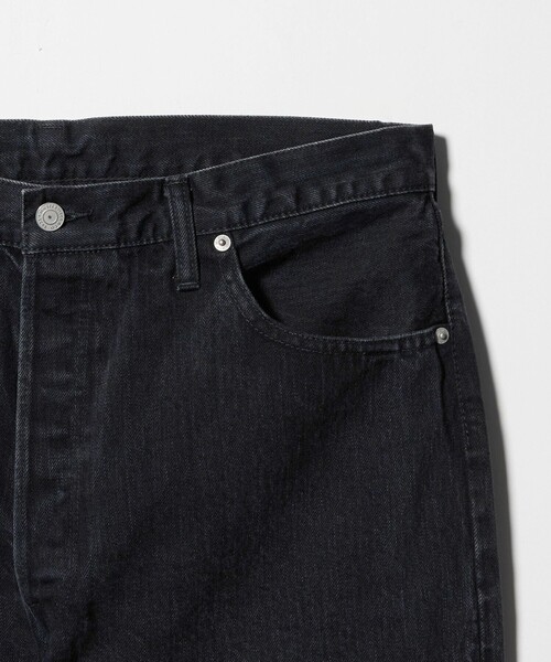 セール】＜SCYE BASICS＞ストレート ブラック デニムパンツ（デニム