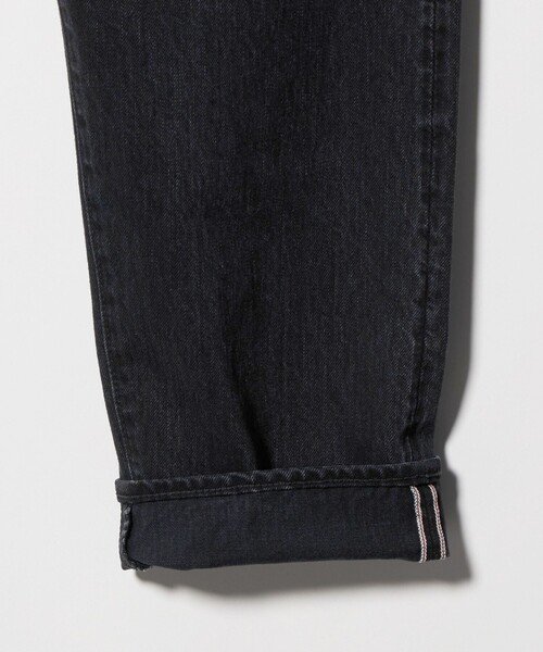 SCYE BASICS(サイベーシックス)の「<SCYE BASICS>ストレート ブラック デニムパンツ(デニムパンツ・メンズ・ブラック・27inch/29inch/31inch)」の9枚目の写真