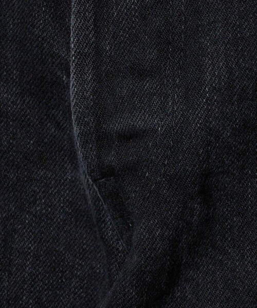 SCYE BASICS(サイベーシックス)の「<SCYE BASICS>ストレート ブラック デニムパンツ(デニムパンツ・メンズ・ブラック・27inch/29inch/31inch)」の10枚目の写真