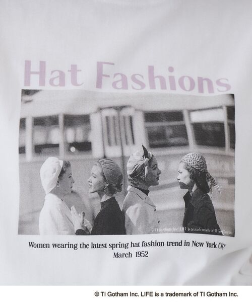 index(インデックス)の「◆LIFEフォトアソートTシャツ【洗濯機洗い可】(Tシャツ/カットソー・レディース・ホワイト/オフホワイト/ホワイト系・00)」の7枚目の写真