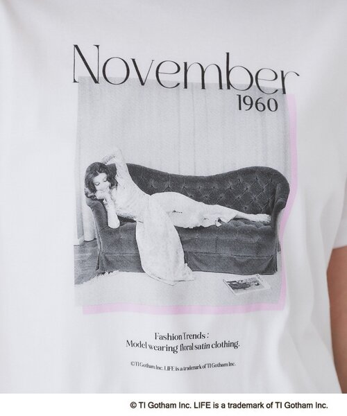 index(インデックス)の「◆LIFEフォトアソートTシャツ【洗濯機洗い可】(Tシャツ/カットソー・レディース・ホワイト/オフホワイト/ホワイト系・00)」の15枚目の写真