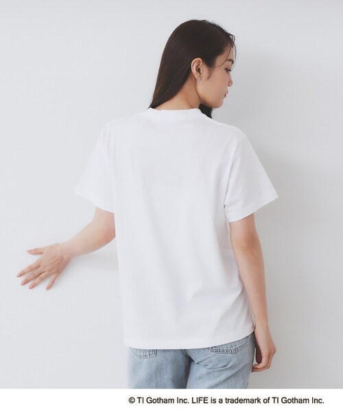 index(インデックス)の「◆LIFEフォトアソートTシャツ【洗濯機洗い可】(Tシャツ/カットソー・レディース・ホワイト/オフホワイト/ホワイト系・00)」の18枚目の写真