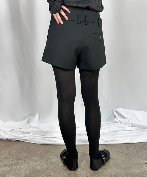 G.V.G.V.(ジーヴィージーヴィー)の「DOUBLE WAIST SHORTS(その他パンツ・レディース・グレー/ブラック/ネイビー・36/38)」の9枚目の写真