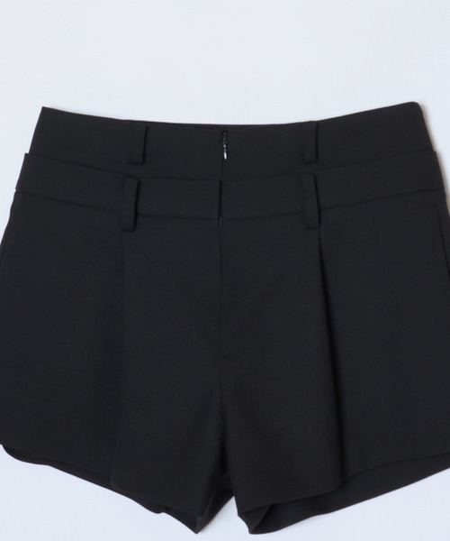 G.V.G.V.(ジーヴィージーヴィー)の「DOUBLE WAIST SHORTS(その他パンツ・レディース・グレー/ブラック/ネイビー・36/38)」の21枚目の写真