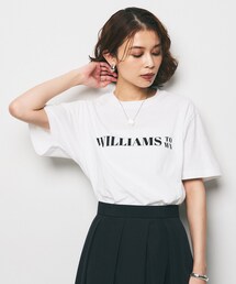 UNTITLED | 【Healthy DENIM】Williams TownロゴTシャツ(Tシャツ/カットソー)