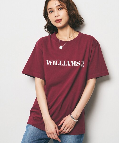UNTITLED（アンタイトル）の「【Healthy DENIM】Williams TownロゴTシャツ（Tシャツ/カットソー・レディース・ホワイト/ブラウン系その他・02）」の11枚目の写真