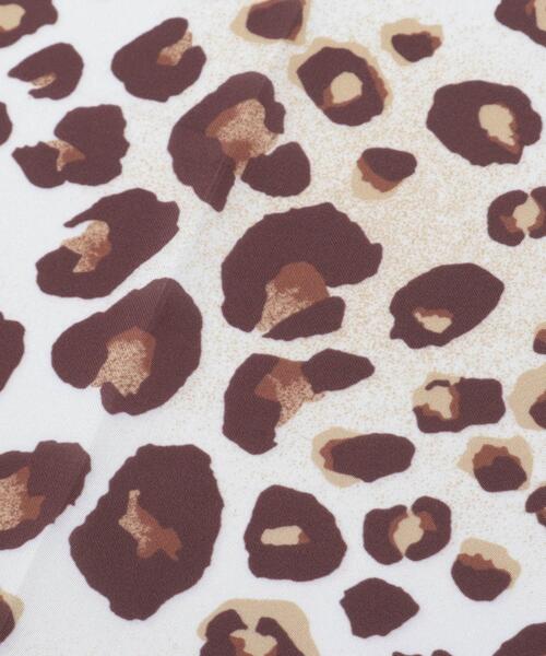 UNTITLED（アンタイトル）の「レオパードプリントスカーフ（バンダナ/スカーフ・レディース・グレー系/キャメル・99）」の5枚目の写真