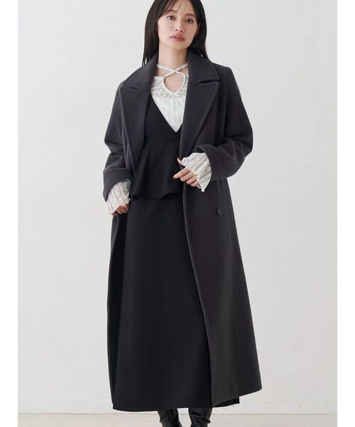 MERCURYDUO(マーキュリーデュオ)の「ストレッチレースカットソー(Tシャツ/カットソー・レディース・オフホワイト/ブラック/ライトブルー/カーキ・FREE)」の11枚目の写真