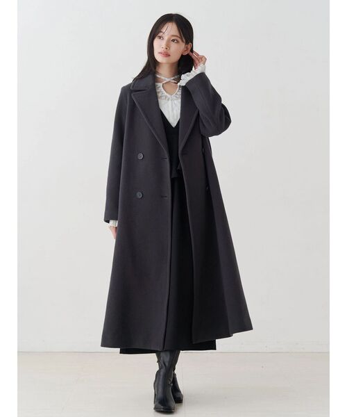 MERCURYDUO(マーキュリーデュオ)の「ストレッチレースカットソー(Tシャツ/カットソー・レディース・オフホワイト/ブラック/ライトブルー/カーキ・FREE)」の5枚目の写真