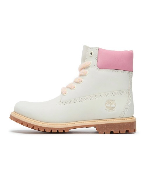 Timberland（ティンバーランド）の「Timberland 6in Premium Boots W WP（ティンバーランド 6インチ プレミアム ウォータープルーフ ブーツ）（ブーツ・レディース・ナチュラル・22.5cm/23cm/23.5cm/24cm/24.5cm/25cm）」の3枚目の写真