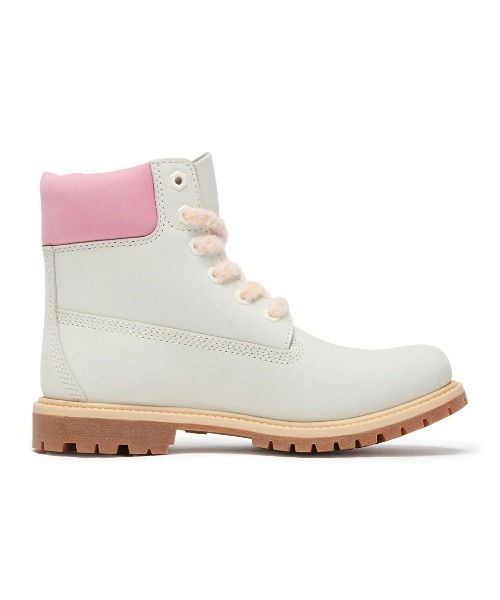 Timberland（ティンバーランド）の「Timberland 6in Premium Boots W WP（ティンバーランド 6インチ プレミアム ウォータープルーフ ブーツ）（ブーツ・レディース・ナチュラル・22.5cm/23cm/23.5cm/24cm/24.5cm/25cm）」の4枚目の写真