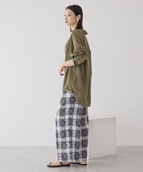 AMERICAN HOLIC(アメリカンホリック)の「フリンジチェックパンツ(その他パンツ・レディース・ブラック/チェック・M/L)」の14枚目の写真