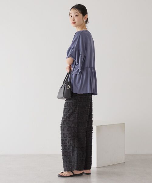 AMERICAN HOLIC(アメリカンホリック)の「フリンジチェックパンツ(その他パンツ・レディース・ブラック/チェック・M/L)」の21枚目の写真