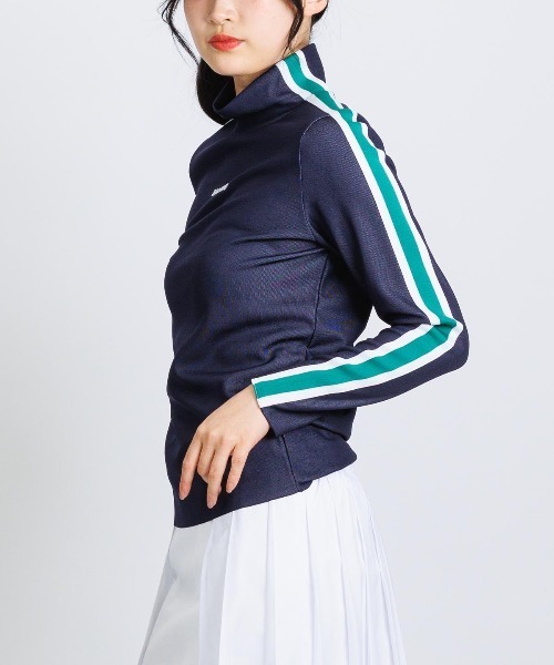 セール】<LADIES>配色ライン袖プルオーバー（その他トップス