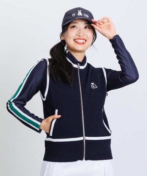 archivio(アルチビオ)の「<LADIES>配色ライン袖プルオーバー(その他トップス・レディース・ホワイト/ネイビー・S/M)」の19枚目の写真