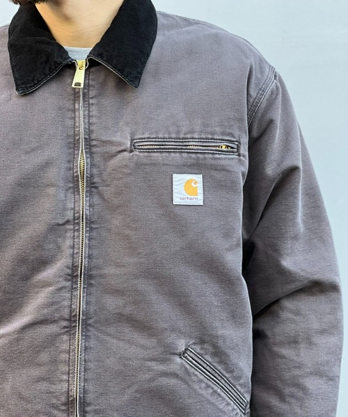 Carhartt(カーハート)の「【Carhartt WIP】OG DETROIT JACKET(ブルゾン・メンズ・ネイビー/ブラウン系その他/ブラック/ブラウン・MEDIUM/X-LARGE/LARGE)」の12枚目の写真