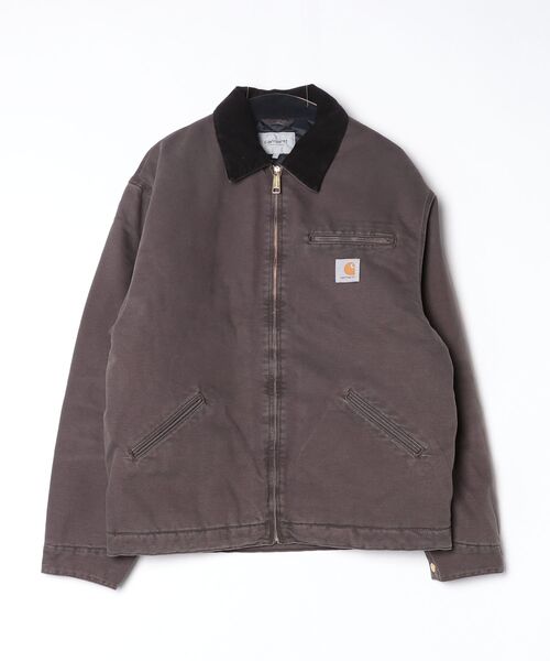 Carhartt(カーハート)の「【Carhartt WIP】OG DETROIT JACKET(ブルゾン・メンズ・ネイビー/ブラウン系その他/ブラック/ブラウン・MEDIUM/X-LARGE/LARGE)」の17枚目の写真