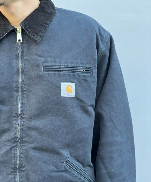 Carhartt(カーハート)の「【Carhartt WIP】OG DETROIT JACKET(ブルゾン・メンズ・ネイビー/ブラウン系その他/ブラック/ブラウン・MEDIUM/X-LARGE/LARGE)」の8枚目の写真